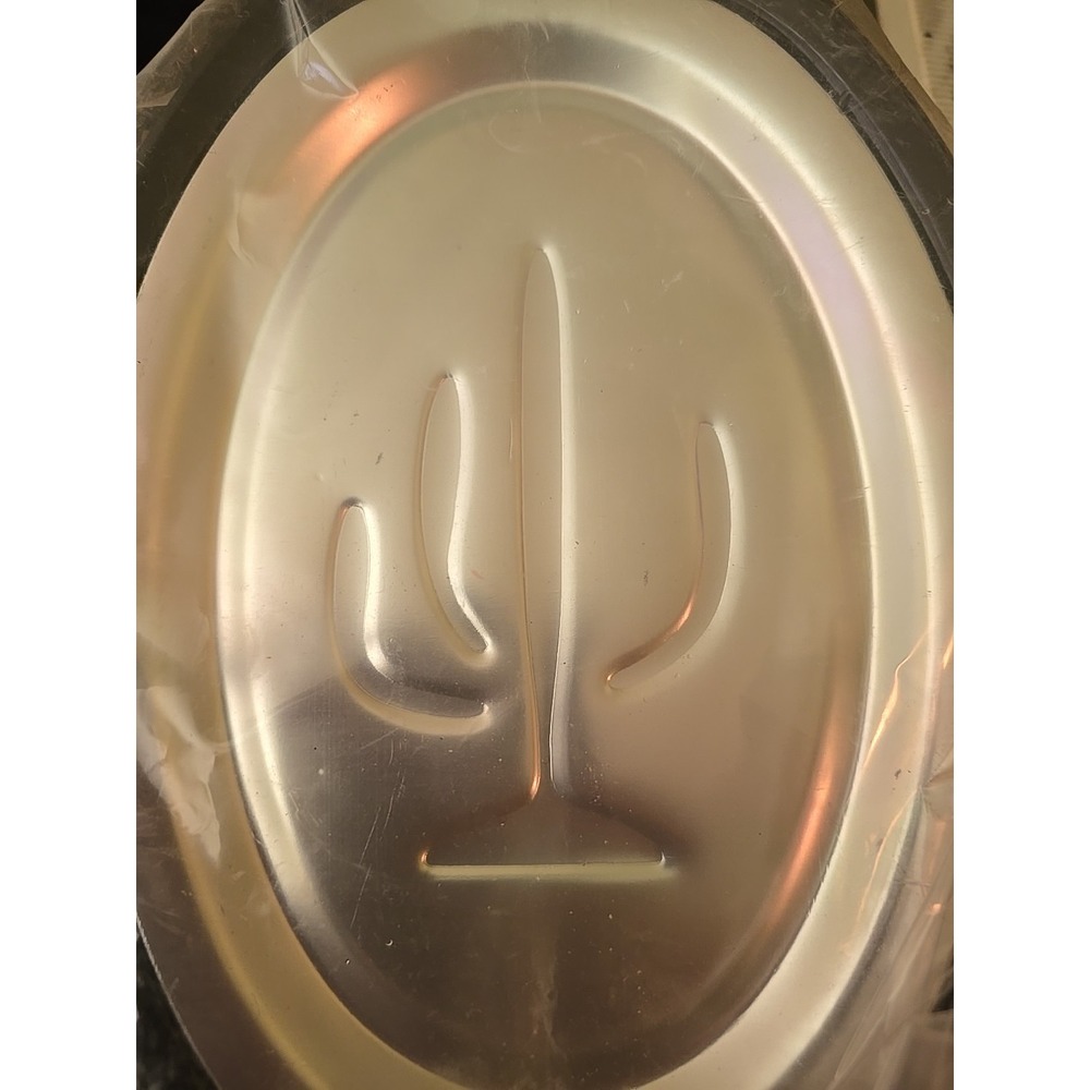 Sizzling Steak Paltter Oval Aluminum Platter New In Old Box